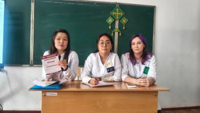 Сегодня, 16 марта 2026 года, специалистами Молодёжного центра здоровья была проведена информационно-просветительская встреча с учащимися 10–11 классов в “7 жалпы білім беретін мектебі”.