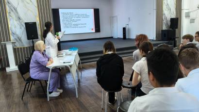 27.04 в ОШ №14 прошло важное профилактическое мероприятие для учащихся 9–11 классов 
